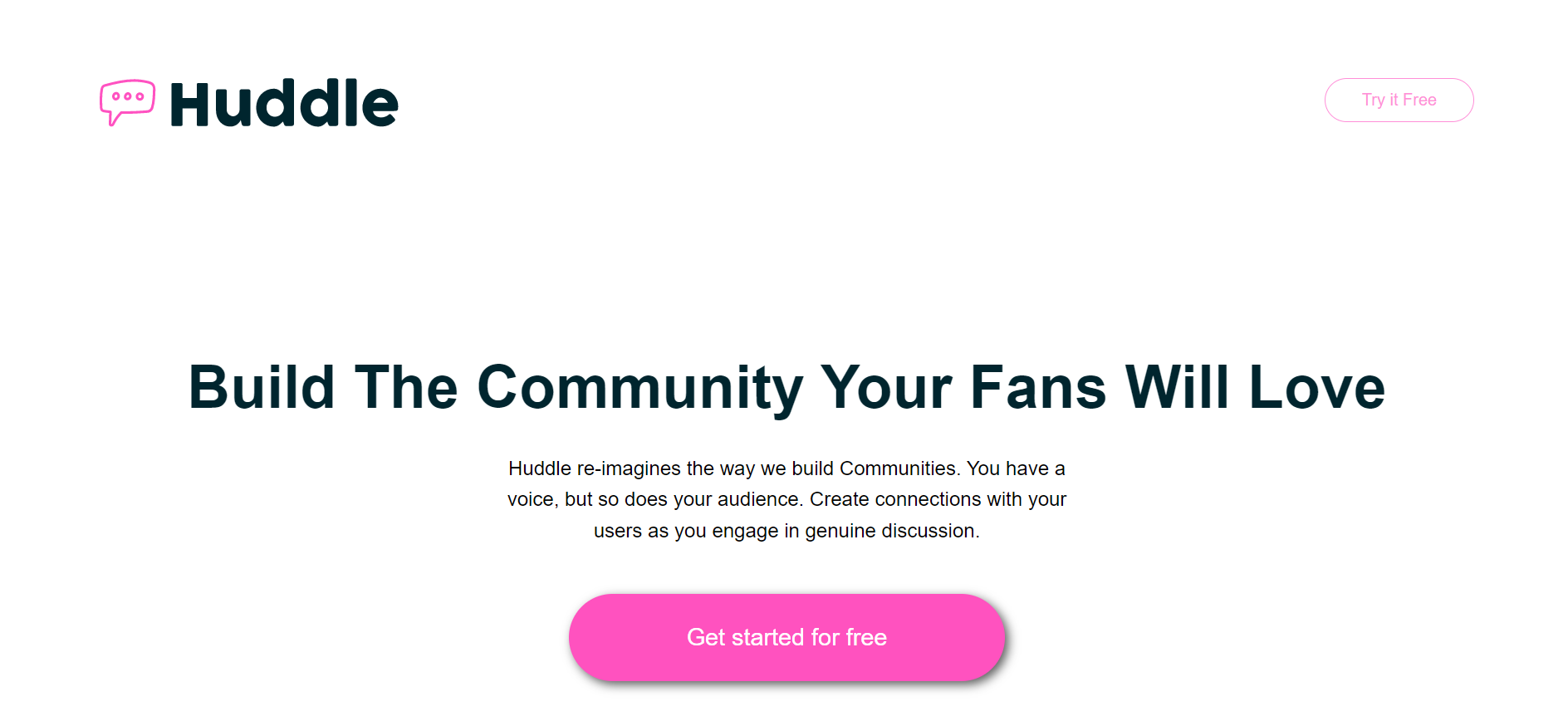 frontend mentor huddle project
